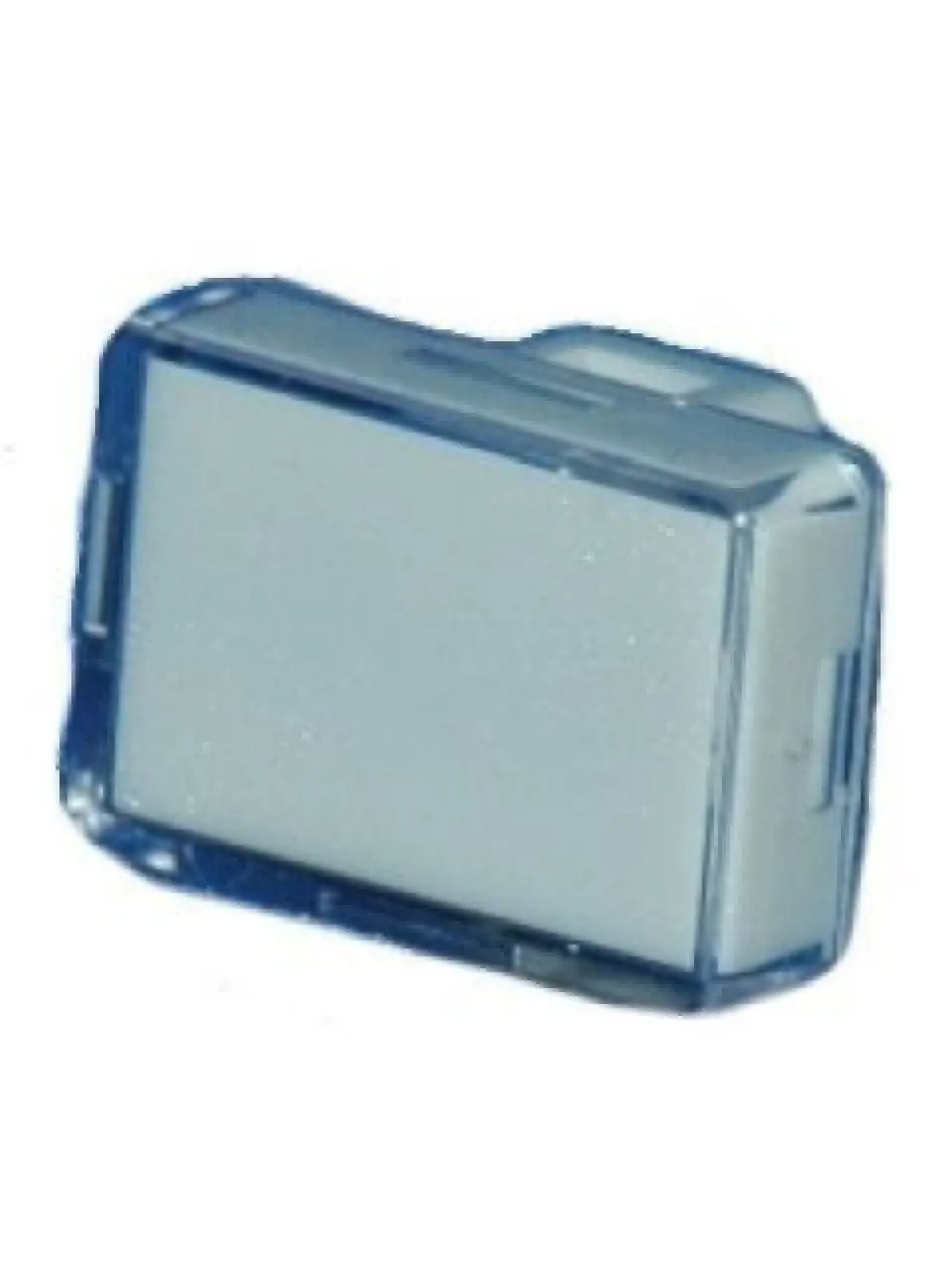 TH Kalotten transp. weiß 15x21mm