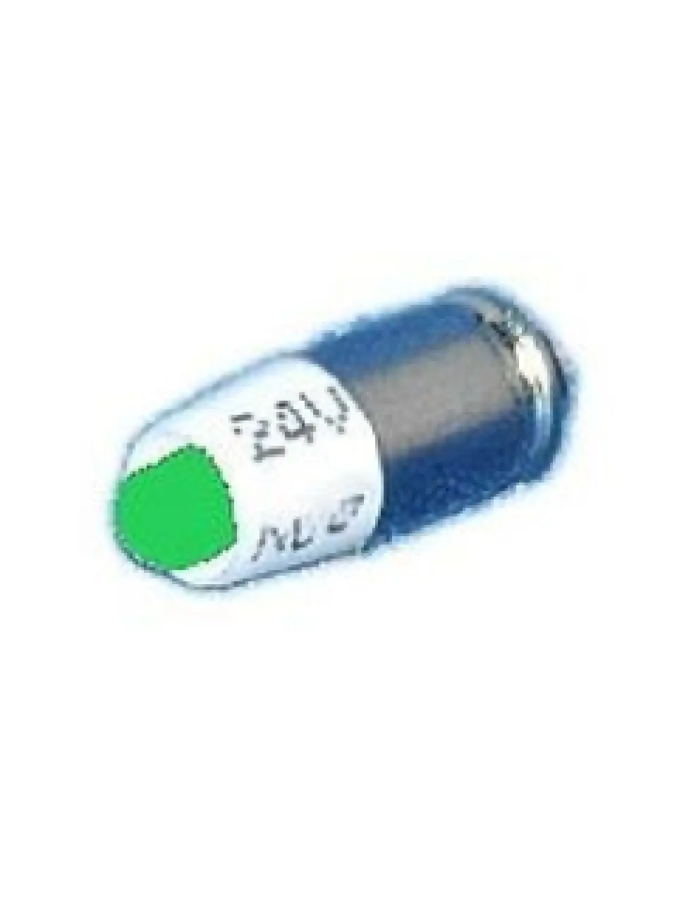 Single-LED 24V grün 12,5mA T1-3/4