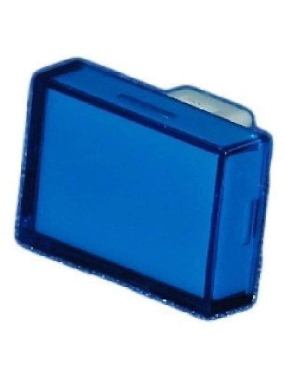 TH Kalotten transp. blau 15x21mm